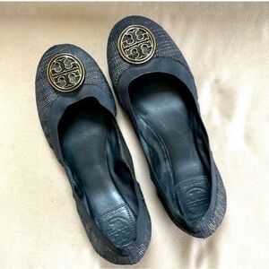 Tory Burch black ballet flats size 8.5